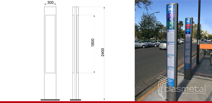 Paradas para colectivos